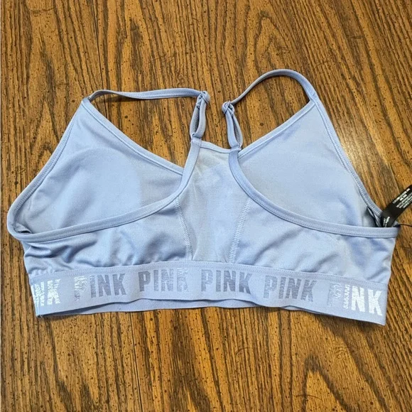 PINK snowflake sports bra Large - Picture 2 of 5